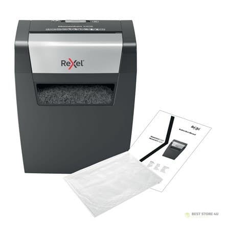 Rexel Momentum X406 silppuri, 6 arkkia, 15 l säiliö