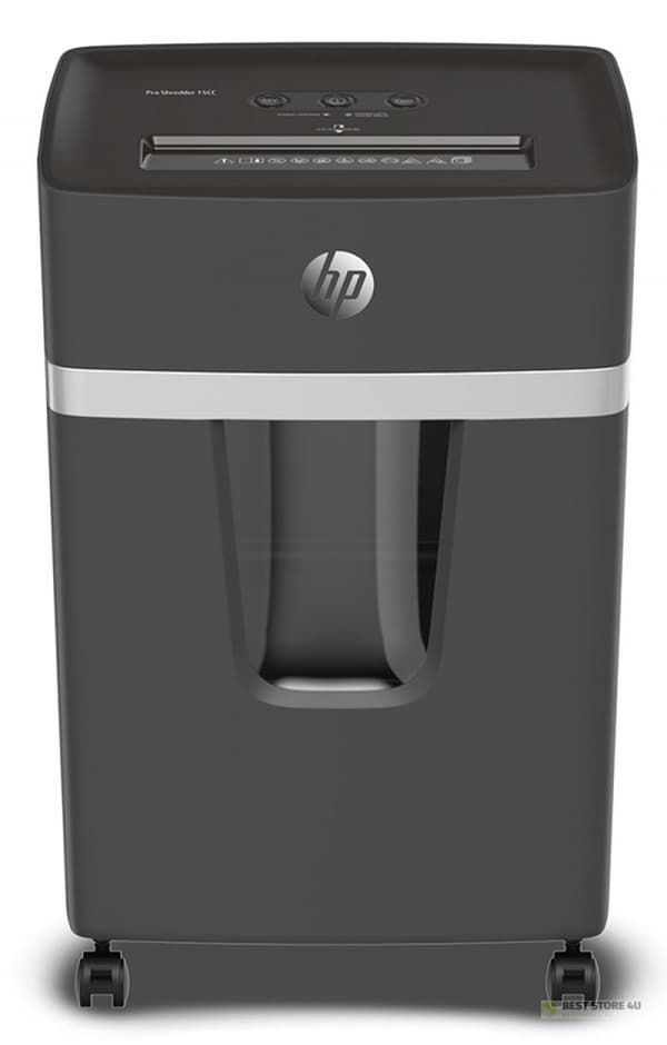 HP PRO dokumentförstörare 15cc, 20L mörkgrå