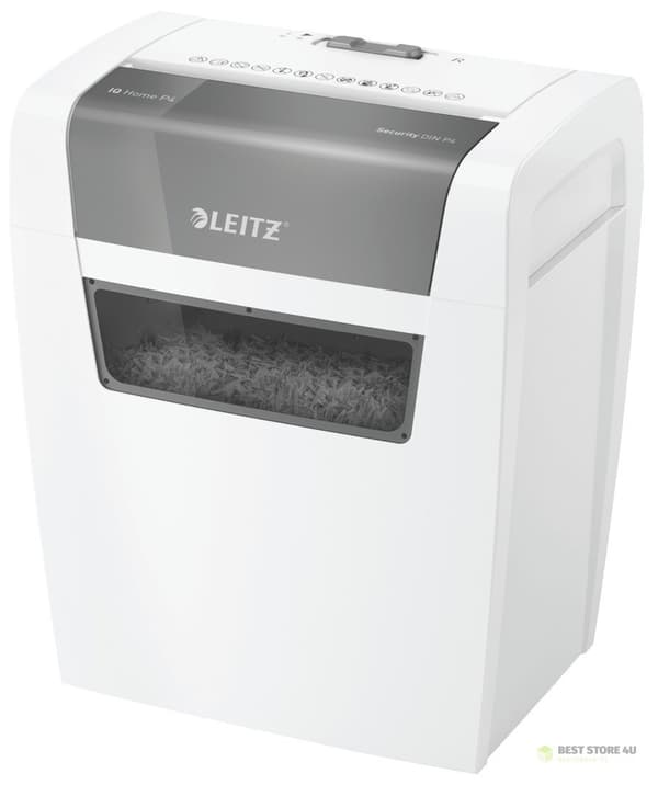 Leitz IQ -kotisilppuri, P4, 6 arkkia, 15 l roskakori