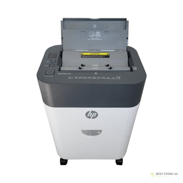 HP ONESHRED Auto 100CC silppuri, valkoinen/harmaa