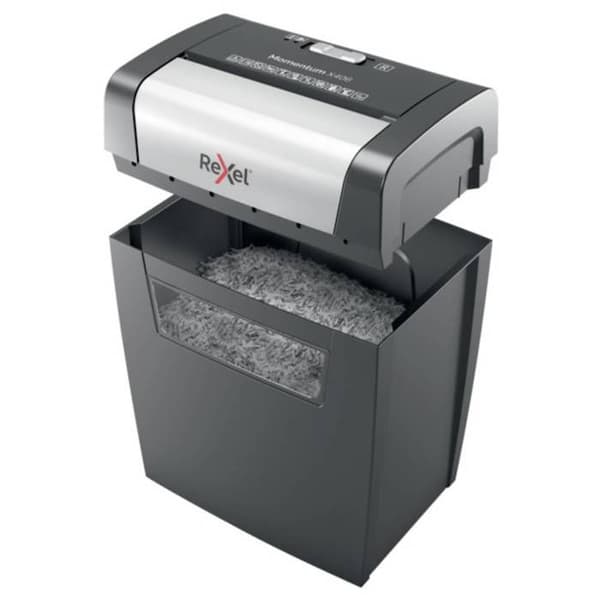 Dokumentförstörare - Rexel - Momentum X406 - Cross cut - 6 ark - 15 liter
