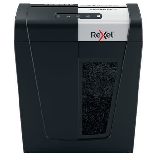 Pappersförstörare - REXEL - MC4 - Mikroförstörare - 14L - Säkerhet P-5