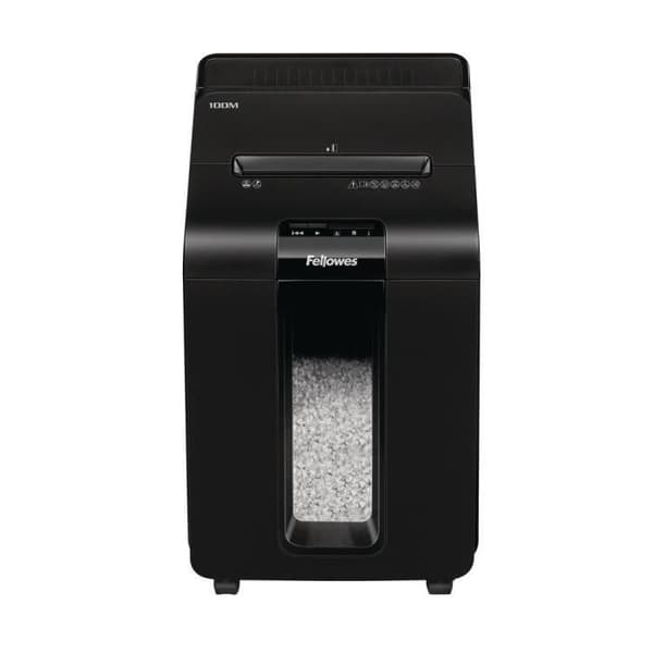 Förstörare - Fellowes - Automax 100M - Kapacitet 100 ark - Automatisk drift - Kompakt