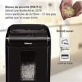 Miniatyrbild 2 av 4: Dokumentförstörare - FELLOWES - Powershred 10M - Micro-cut - 10 ark - Optimal säkerhet