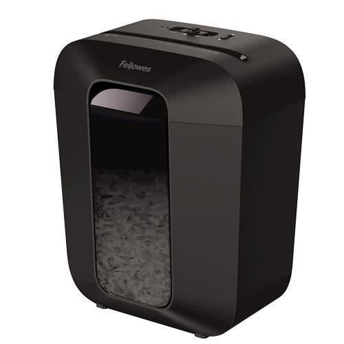 Dokumentförstörare - FELLOWES - LX50 - Cross cut - 9 ark - 17 liter