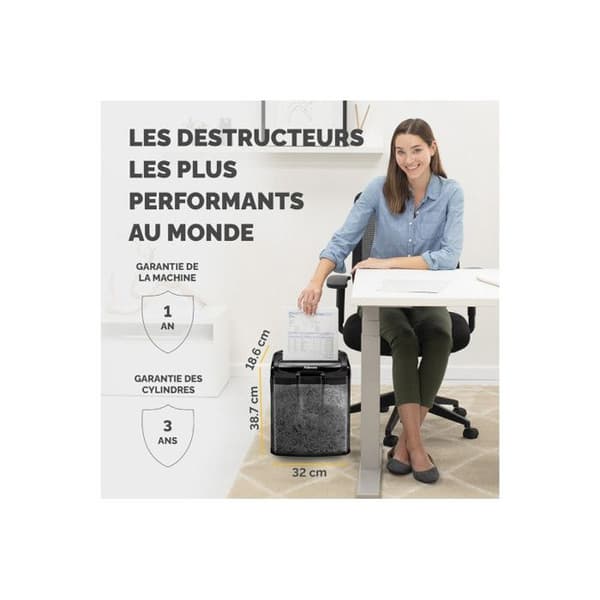 Dokumentsdestroyer - Fellowes - M-7Cm - Korssnitt - 4 x 35 mm - P-4, T-4