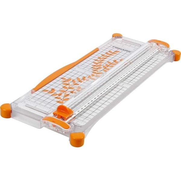 SureCut™ papperstrimmer 30 cm A4 - FISKARS - Enkel och snabb klippning - Outplånligt rutnät - Antiglidfötter