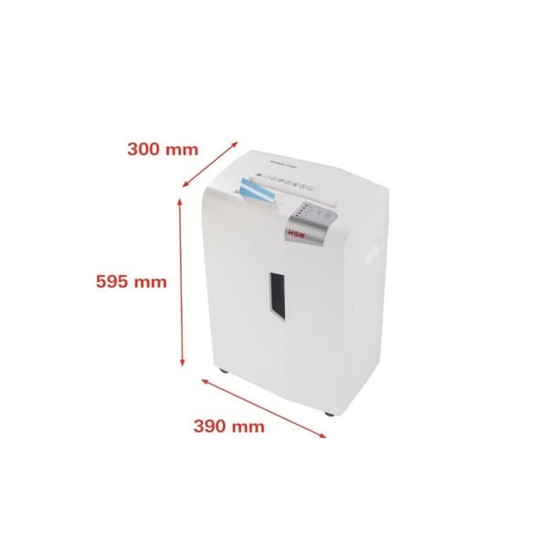 Dokumentförstörare - HSM - shredstar X12pro - Vit - Hög säkerhetsnivå - 26 liter