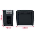 Miniatyrbild 4 av 4: Rexel Whisper-Shred Secure MC3-SL Micro-Cut pappersförstörare