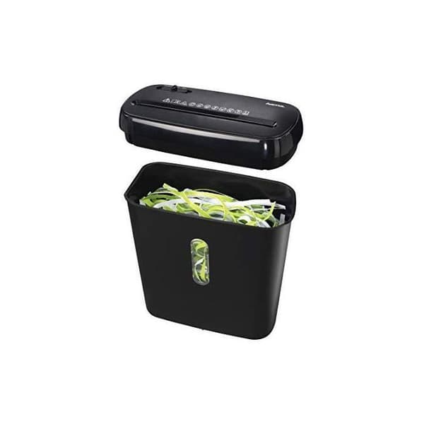 Hama Basic S6 50541 Dokumentförstörare 8 l Antal sidor (max.): 7 Säkerhetsnivå 1 1 st.