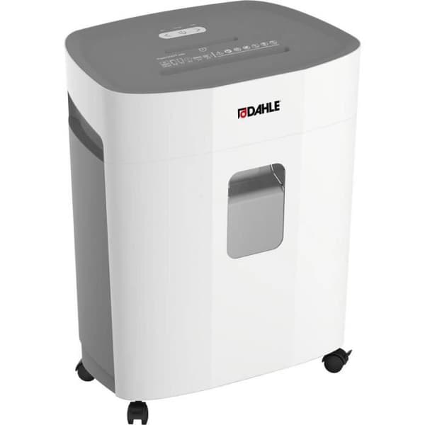 Dokumentförstörare - DAHLE - PS 240 - Förstörelse av partiklar 4 x 12 mm - Kapacitet 25 l - 10 sidor max