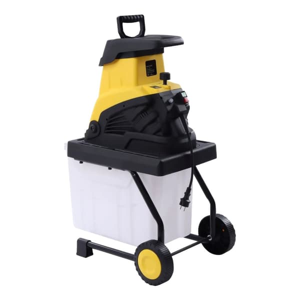 Sähkökäyttöinen puuhakkuu, 2500W teho, 45mm leikkausläpimitta, 45L keräyslaatikko,ASET3