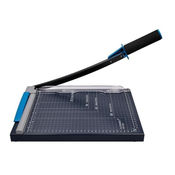 Q-CONNECT metallsax A4-format skär 10 ark - vit