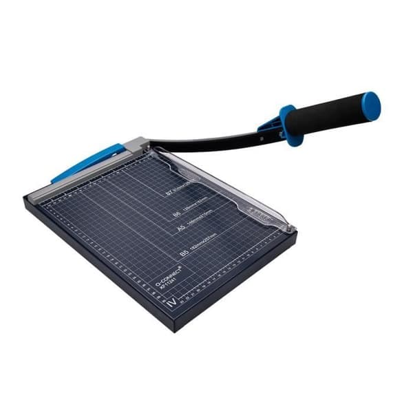 Q-CONNECT metallsax A4-format skär 10 ark - vit