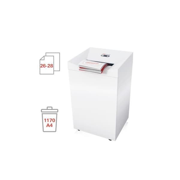 Dokumentskrotare HSM Pure 630 - Partikelcut 3,9 mm - 26-28 ark - 130L