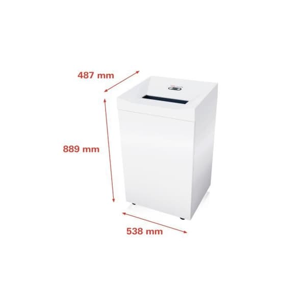 Dokumentskrotare HSM Pure 630 - Partikelcut 3,9 mm - 26-28 ark - 130L