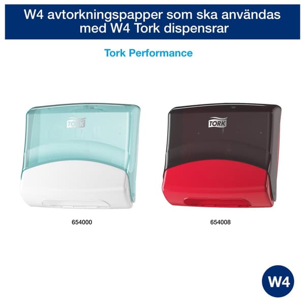 Industritork TORK Adv W4 Kraf.blå 100/fp 5st