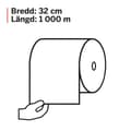 Miniatyrbild 4 av 7: Industritork KATRIN XL brun 1000m