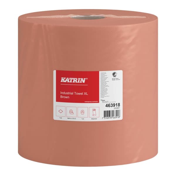 Industritork KATRIN XL brun 1000m