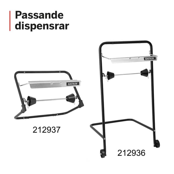 Industritork KATRIN Plus XL vit 1110m