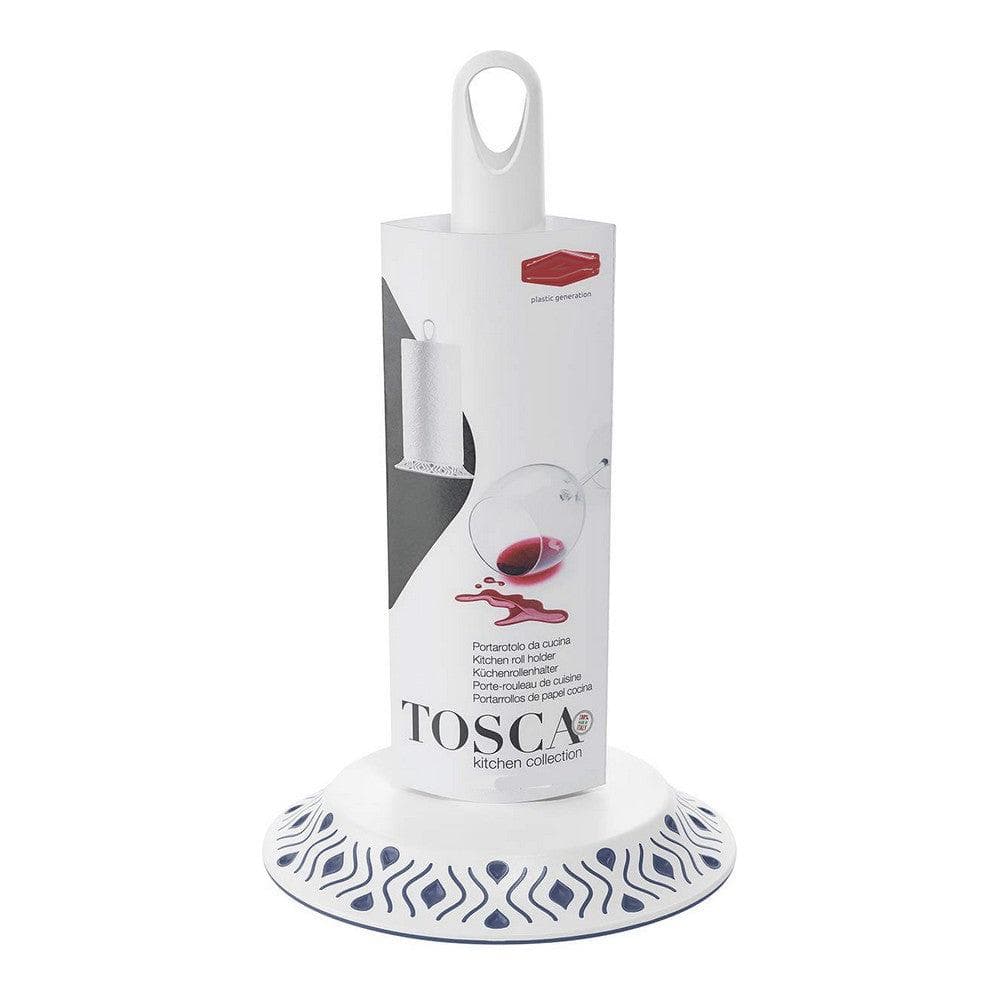 Kitchen Paper Holder Tosca Blue Plastic (30 x 17,5 cm)