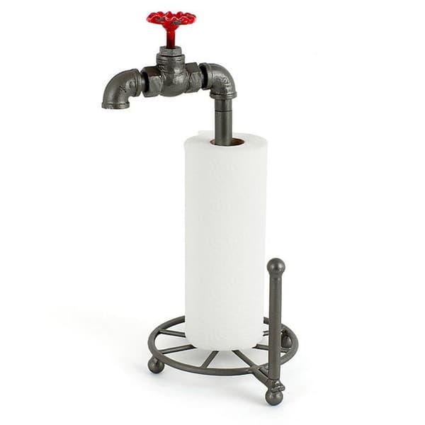 Support för pappershanddukar - Pipeline - Metall - 45x21x24 cm - Järn - Unik design