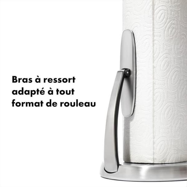 Köksrullehållare - OXO - Good Grips Simply Tear - Rostfritt stål - Antiskid - Snygg design