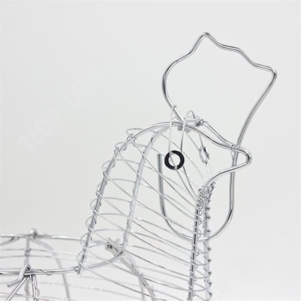 TD® Chrome Wire Höna Form/ Ägghållare Korg/Kökstillbehör/Köksredskap
