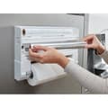 Miniatyrbild 5 av 6: Leifheit Parat ComfortLine väggdispenser 25703, köksväggdispenser för 3 rullar, pappersdispenser med vassa blad