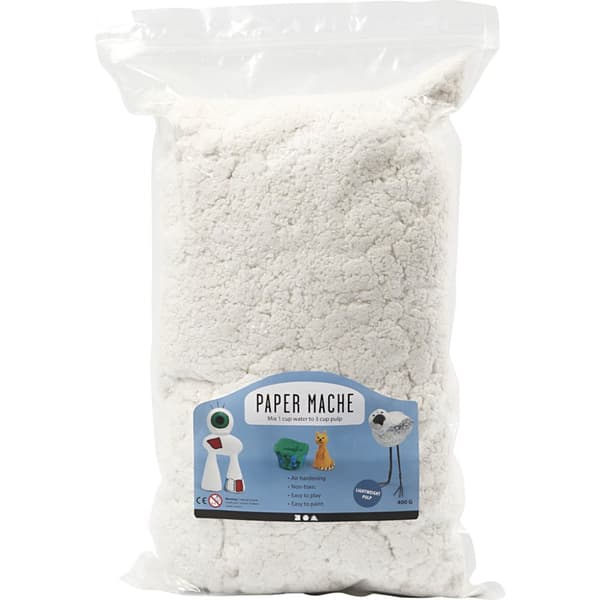 Papier-maché Pulp - 400 gram