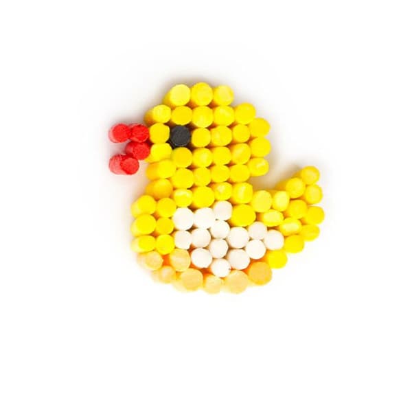 Pixel Corn Box - CREATIVE SEED - 1100 pixlar - 10 magnetremsor - 1 svamp - 24 modeller
