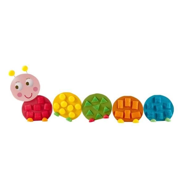 COFFRET EDUCATIF PLAYMAIS former och färger - kreativt naturligt nöje - 3 år