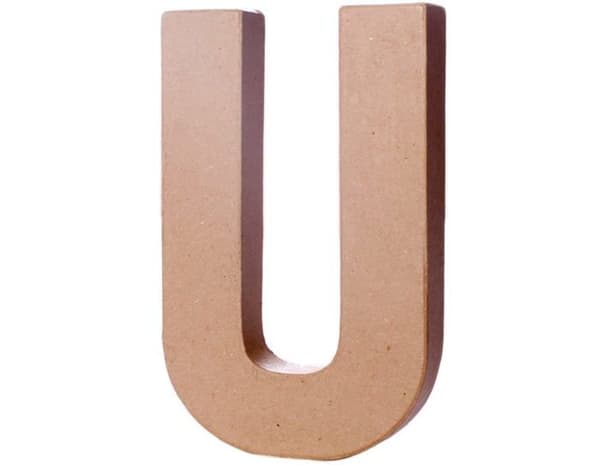 Paper mache Innspiro - 70222 - Papier Mache, Brown, Small