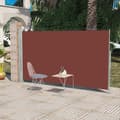 Miniatyrbilde 3 av 9: vidaXL Uttrekkbar sidemarkise 160x300 cm brun