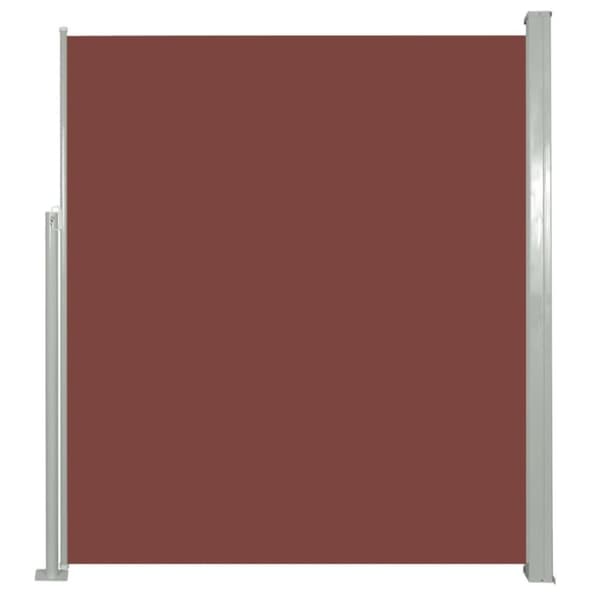 vidaXL Uttrekkbar sidemarkise 160x300 cm brun
