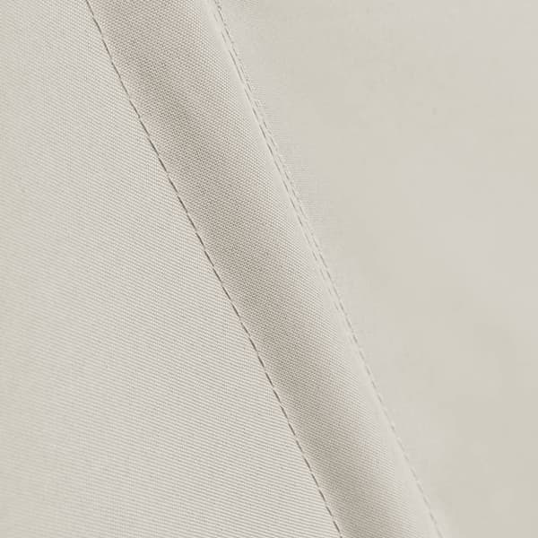 vidaXL Sammenleggbar sidemarkise for balkong krem 140x140 cm