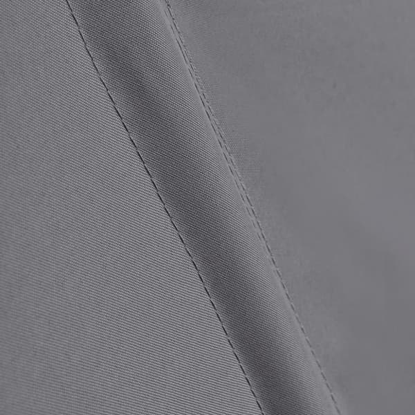 vidaXL sammenklappelig sidemarkise til altan grå 210 x 210 cm