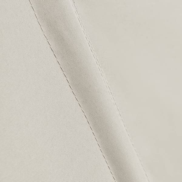 vidaXL sammenklappelig sidemarkise til altan cremefarvet 210 x 210 cm