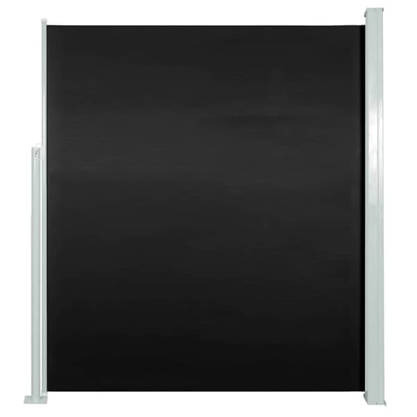 vidaXL Sivumarkiisi terassille 160 x 300 cm musta