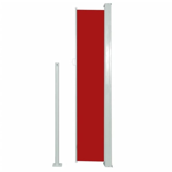 vidaXL Sivumarkiisi terassille 160 x 300 cm punainen