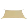Miniatyrbilde 3 av 11: vidaXL Solseil oxfordstoff rektangulær 2x4 m beige