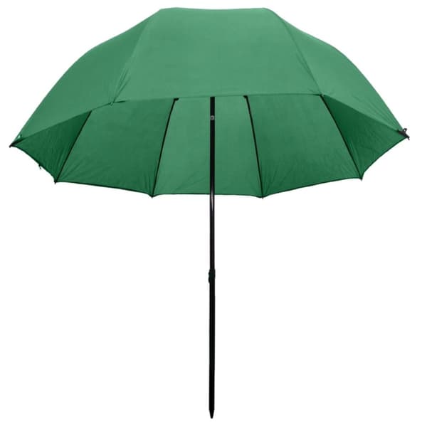 vidaXL Parasoll för fiske grön 300 x 240 cm