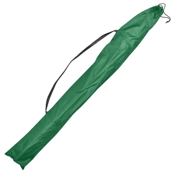 vidaXL Fiskeparaply Grøn 240x210 cm 91027
