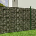 Miniatyrbild 2 av 6: PVC-skyddsfilm med fästklämmor - 35 m, stenimitation