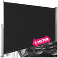Miniatyrbillede 1 af 10: Læhegn i aluminium og polyester - 200 x 300 cm,sort
