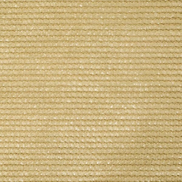 Solsejl firkantet, beige - 5 x 5 m
