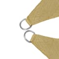 Miniatyrbillede 3 af 6: Solsejl trekantet, beige - 3,6 x 3,6 x 3,6 m