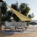 Miniatyrbillede 1 af 6: Solsejl trekantet, beige - 3,6 x 3,6 x 3,6 m