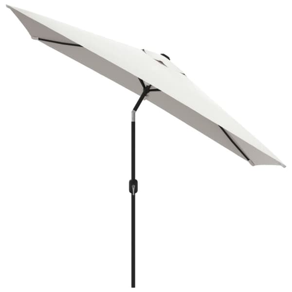 vidaXL 40772  parasol 200 x 300 cm sandhvid rektangulær
