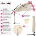 Miniatyrbillede 2 af 11: Parasol 350cm - beige